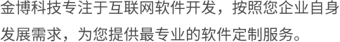 專業(yè)軟件定制服務(wù)